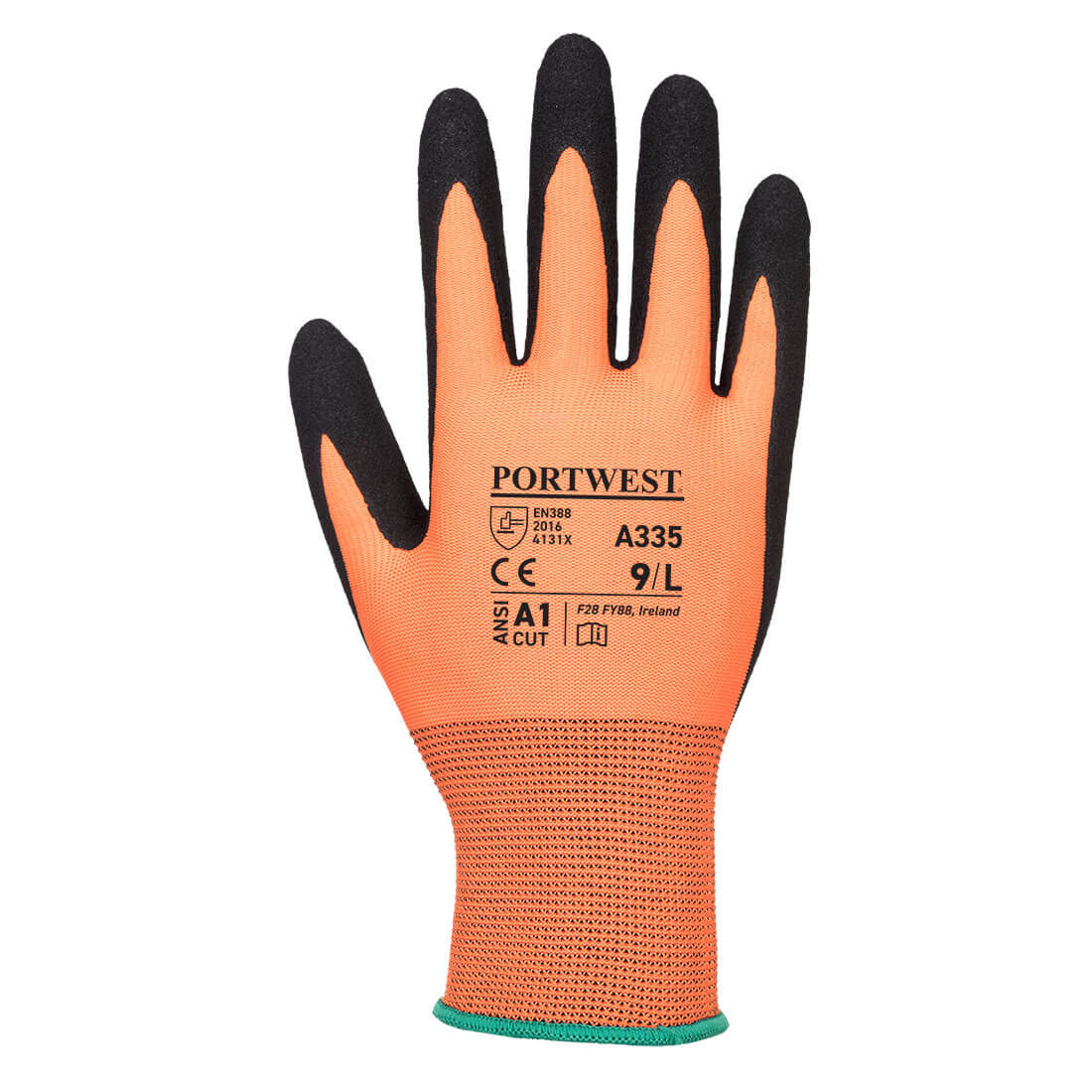 Dermi-Grip NPR15 Nitrile Sandy Handschuh - Arbeitschutz Dermi-Grip NPR15 Nitrile Sandy Handschuh - Arbeitschutz