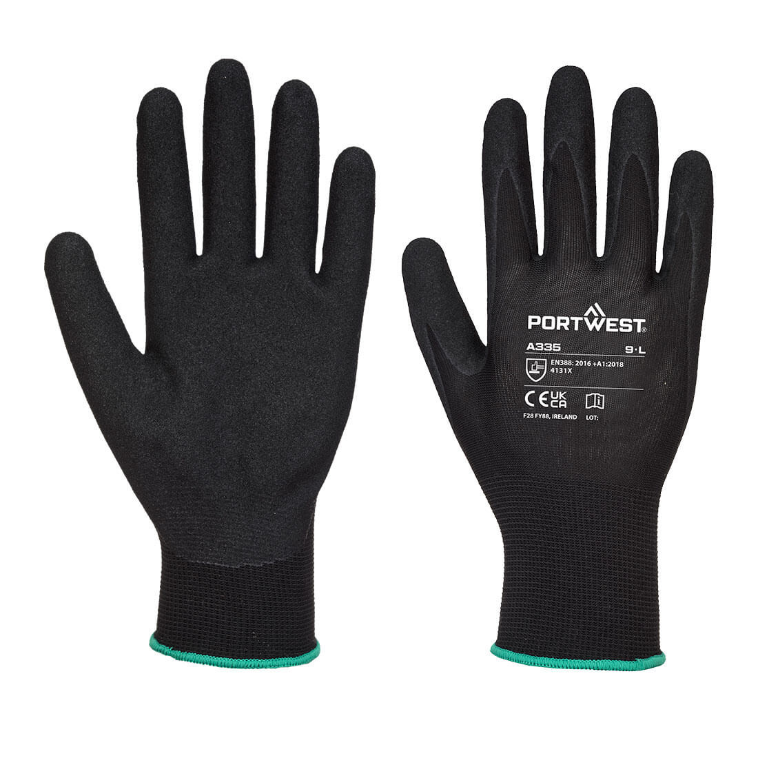 Dermi-Grip NPR15 Nitrile Sandy Handschuh - Arbeitschutz Dermi-Grip NPR15 Nitrile Sandy Handschuh - Arbeitschutz