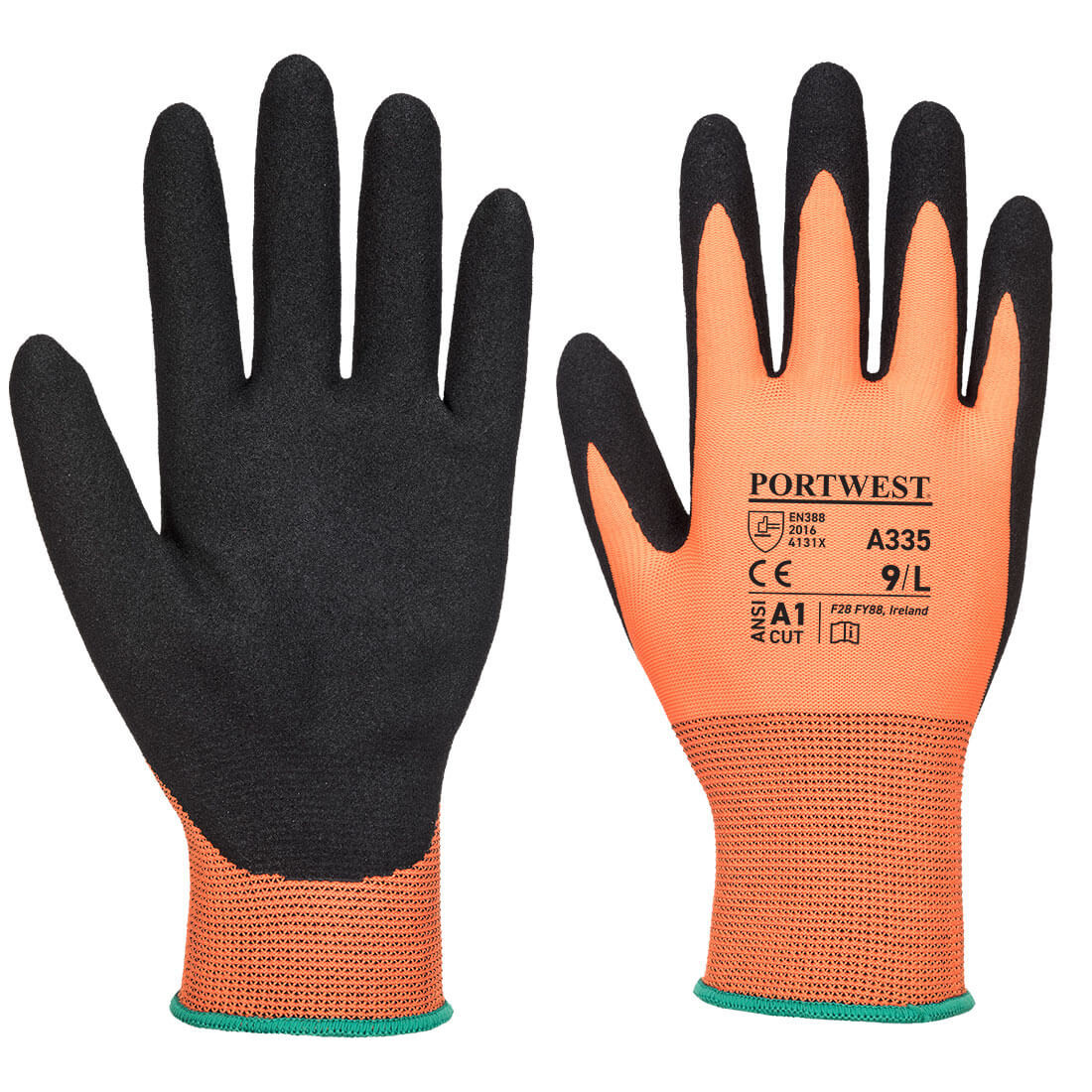 Dermi-Grip NPR15 Nitrile Sandy Handschuh - Arbeitschutz Dermi-Grip NPR15 Nitrile Sandy Handschuh - Arbeitschutz