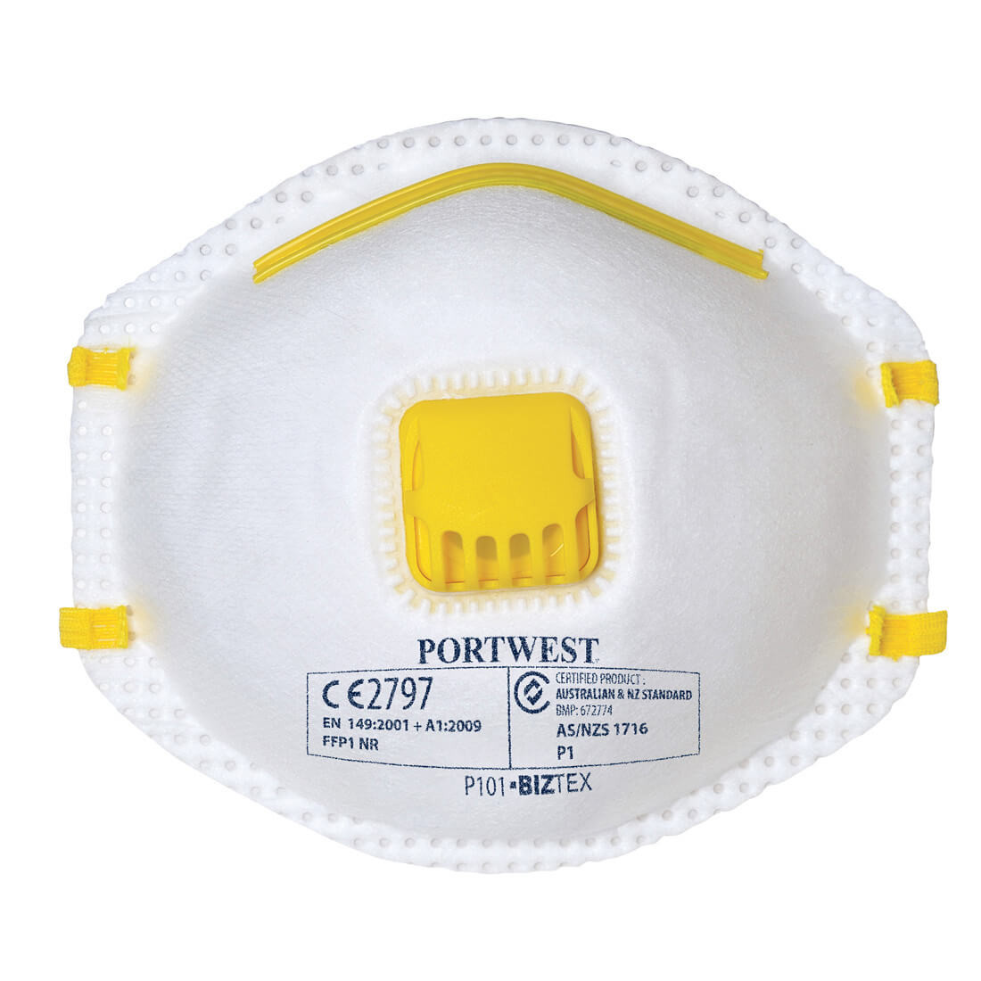Máscarilla con válvula para polvo y niebla FFP1 - Equipamientos de protección personal