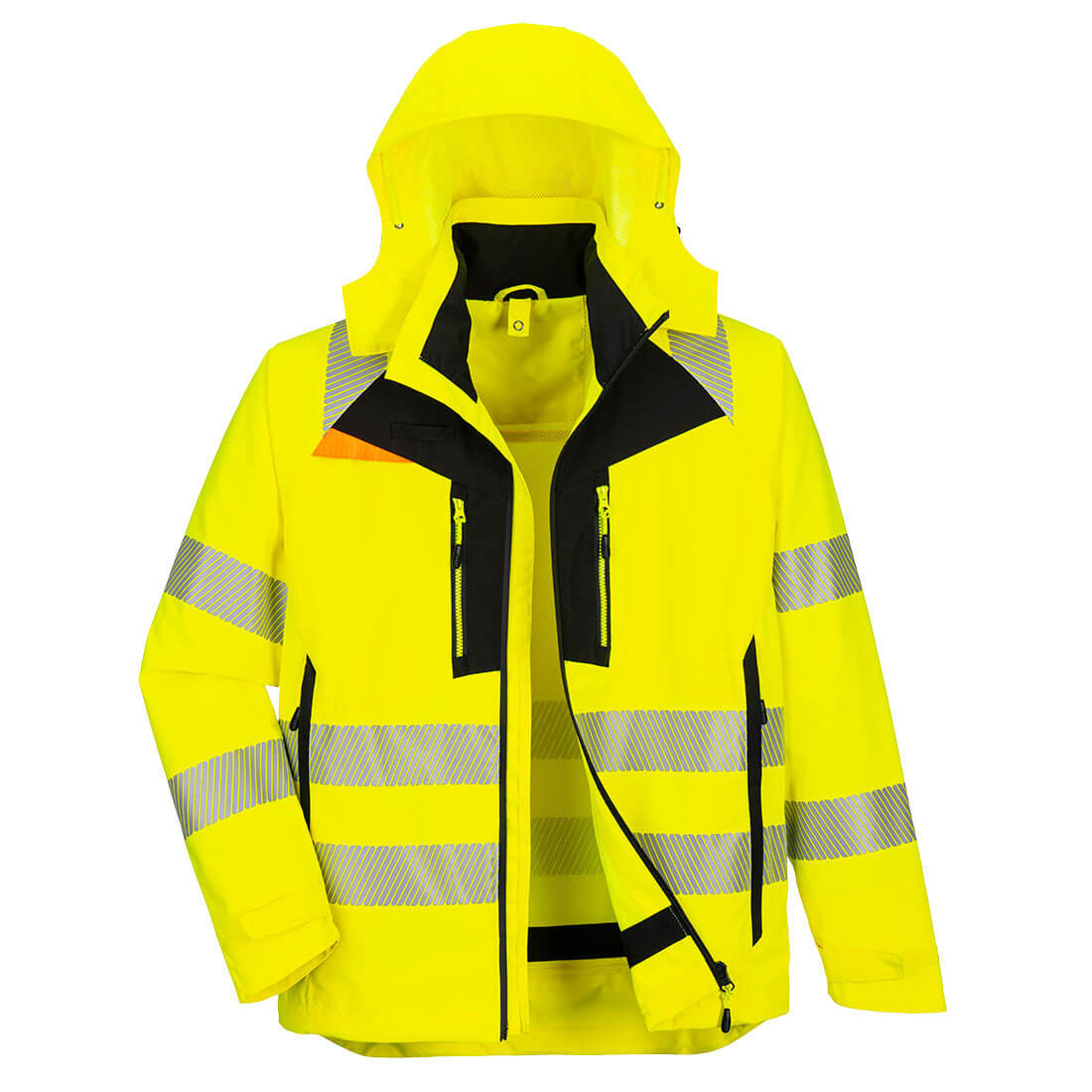 DX4 Giacca Invernale Alta Visibilità 4-in-1 - Abbigliamento di protezione DX4 Giacca Invernale Alta Visibilità 4-in-1 - Abbigliamento di protezione