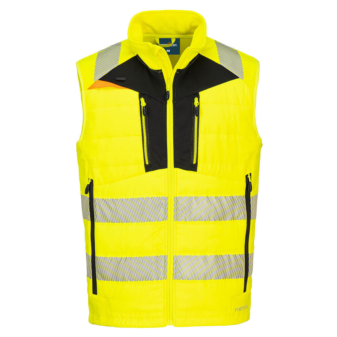 DX4 Hi Vis Softshell Bodywarmer Safetywear SafetyOne