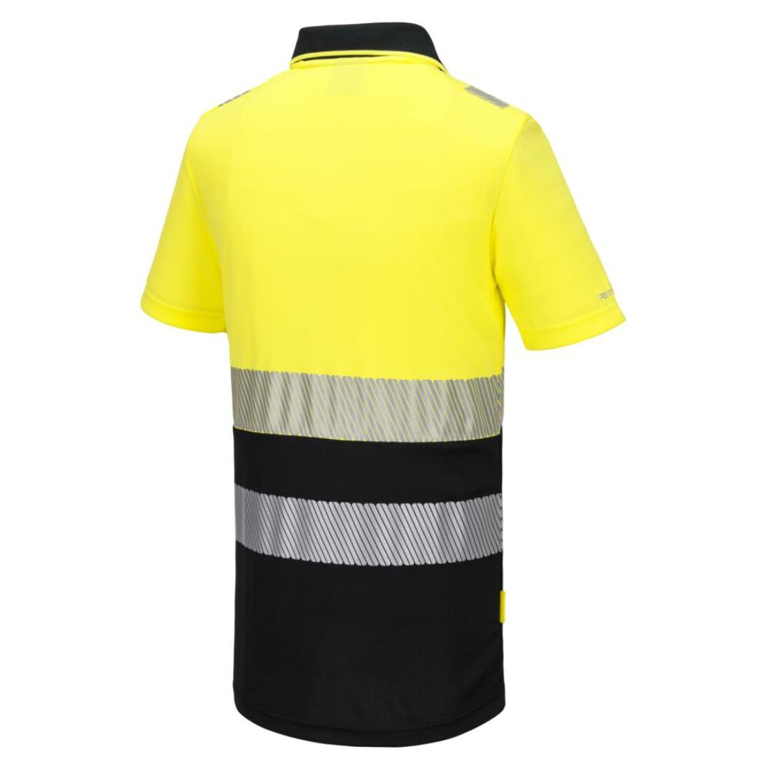 Polo à manches courtes zippé DX4 haute visibilité classe 1 - Les vêtements de protection