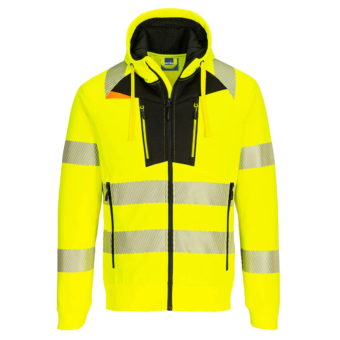 Felpa con cappuccio DX4 HiVis - Abbigliamento di protezione