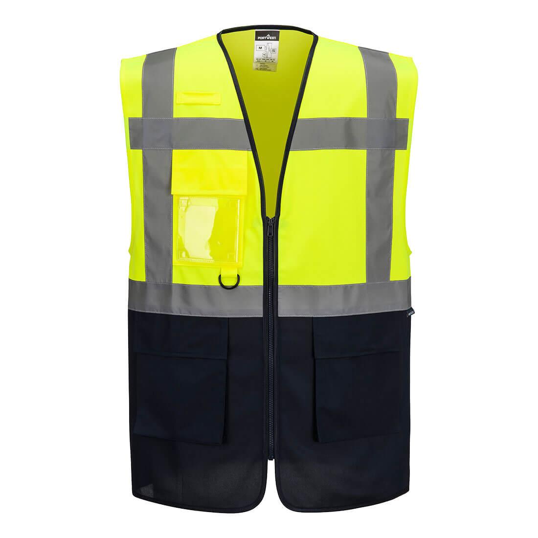 ES1 Essential Hi-Vis Contrast Executive Vest - Safetywear