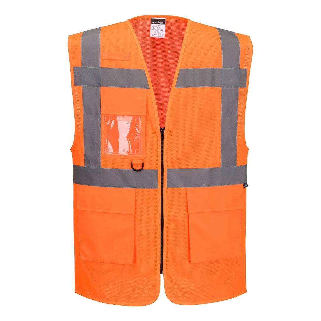 ES1 Essential Hi-Vis Mesh Executive Vest - Safetywear
