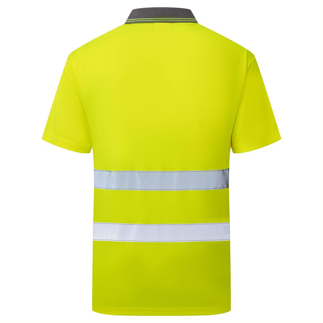 Polo ES1 Essential Hi-Vis, manica corta - Abbigliamento di protezione
