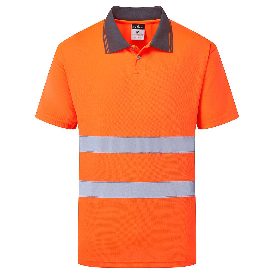 Polo ES1 Essential Hi-Vis, manica corta - Abbigliamento di protezione