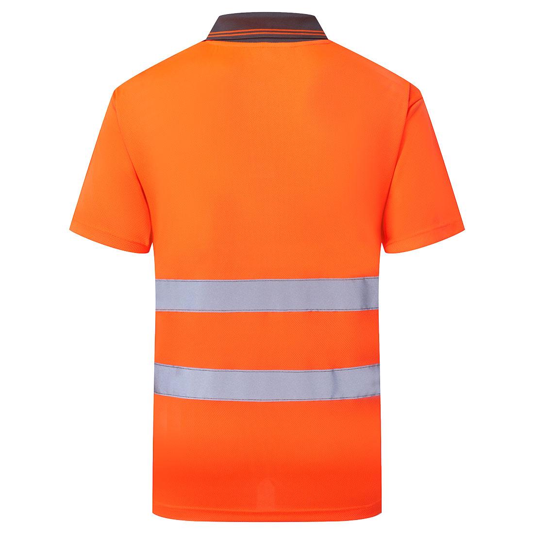 Polo ES1 Essential Hi-Vis, manica corta - Abbigliamento di protezione