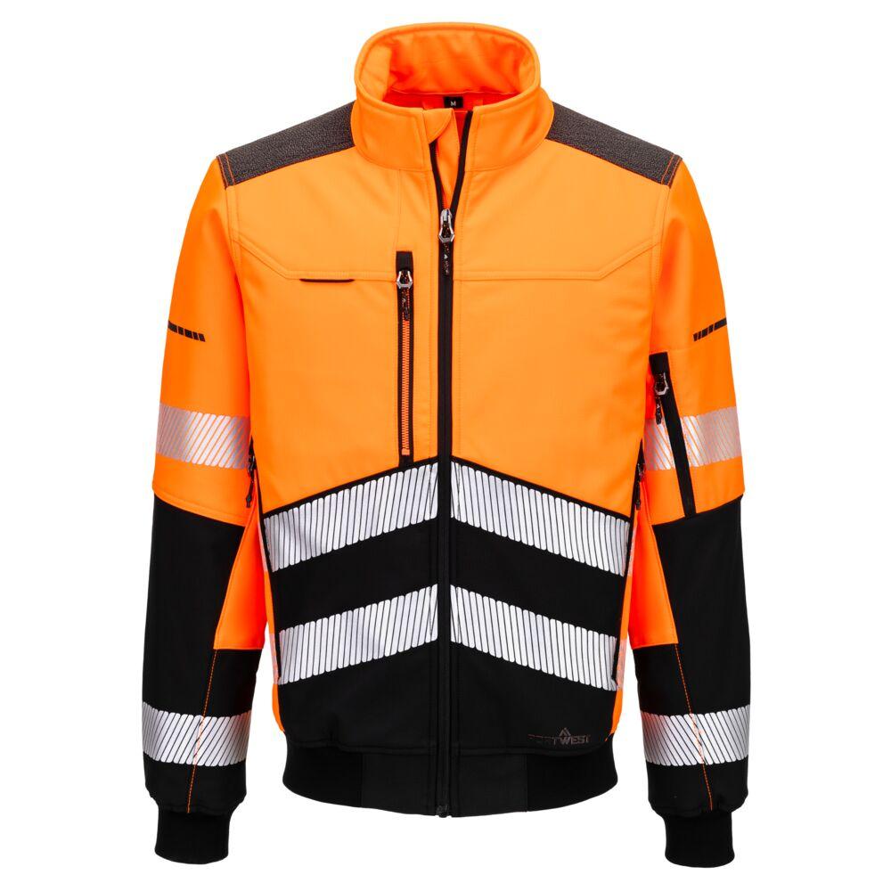 Cazadora Softshell EV4 Hi-Vis (3 Capas) - Ropa de protección