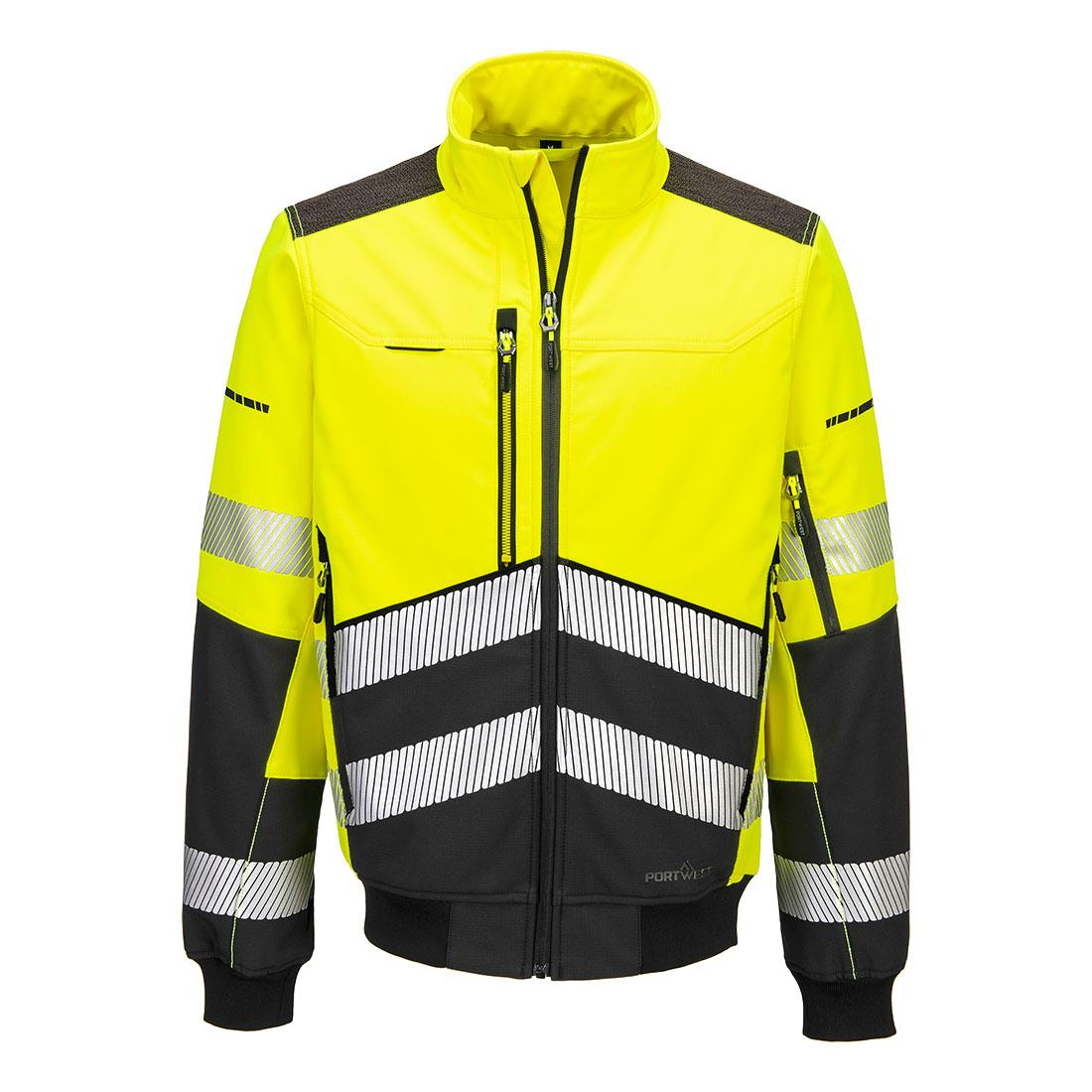Cazadora Softshell EV4 Hi-Vis (3 Capas) - Ropa de protección