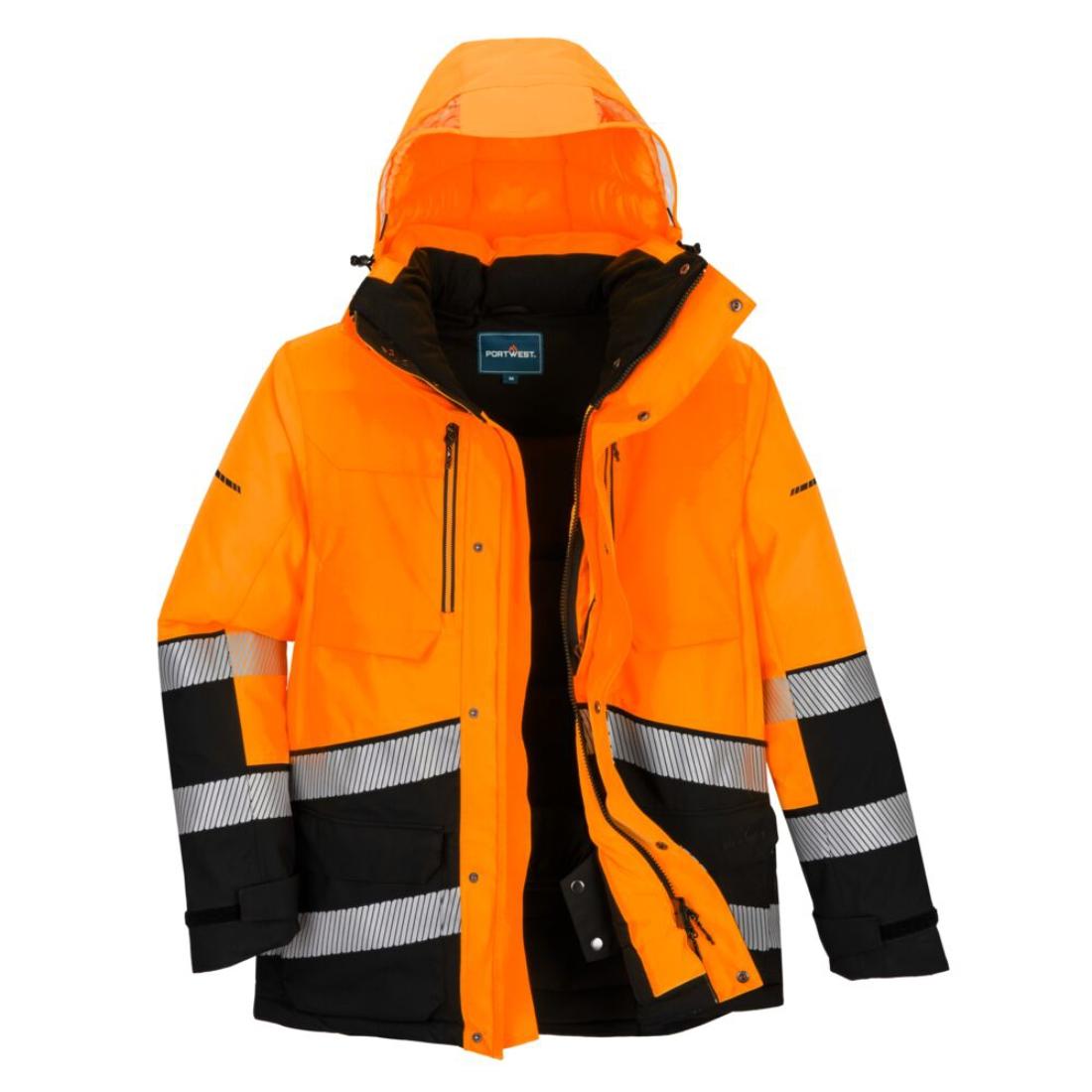 EV4 Hi-Vis Expedition Parka Jacket - Safetywear