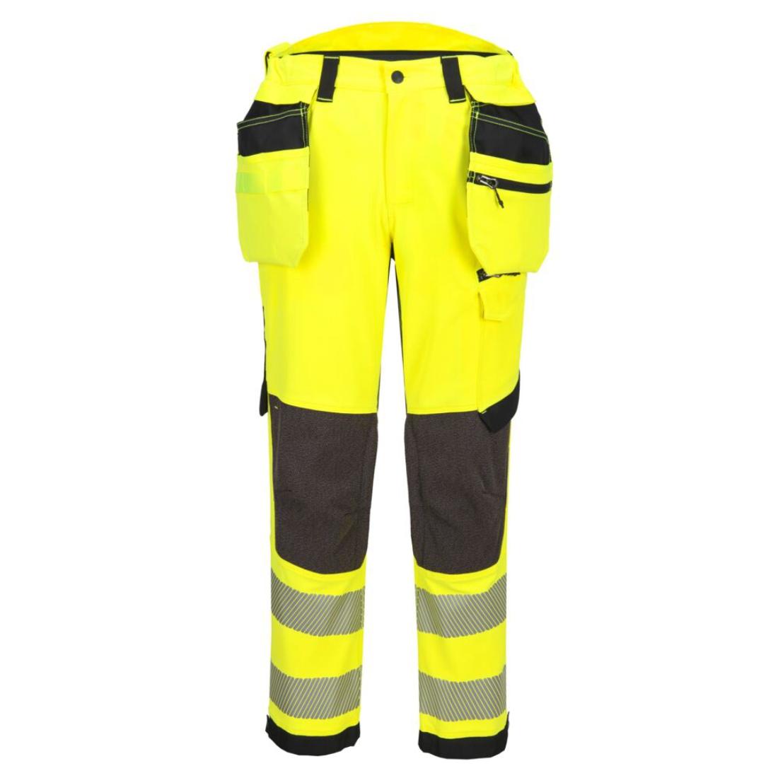 EV4  Pantaloni Stretch Hi-Vis Classe 2 con tasche Holster staccabili - Abbigliamento di protezione
