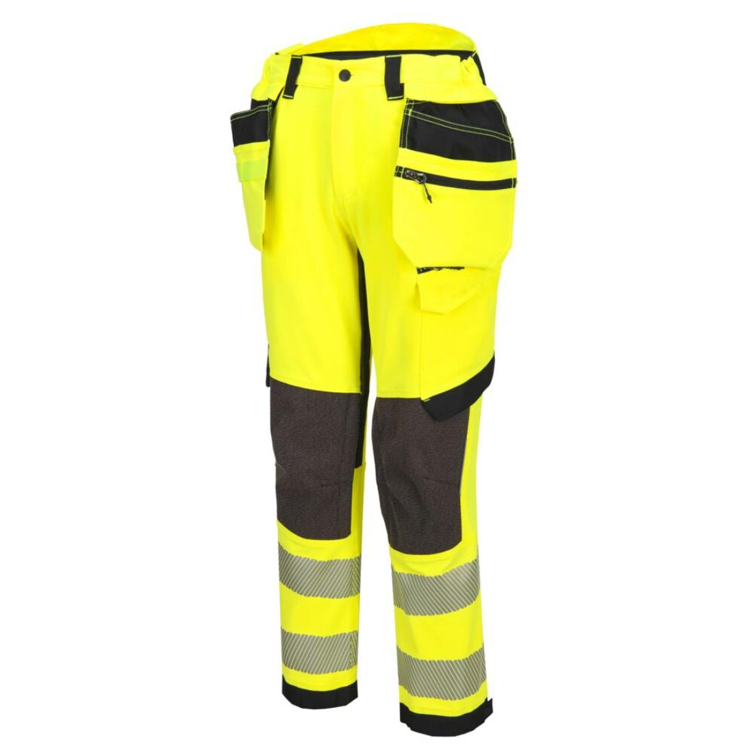 EV4  Pantaloni Stretch Hi-Vis Classe 2 con tasche Holster staccabili - Abbigliamento di protezione