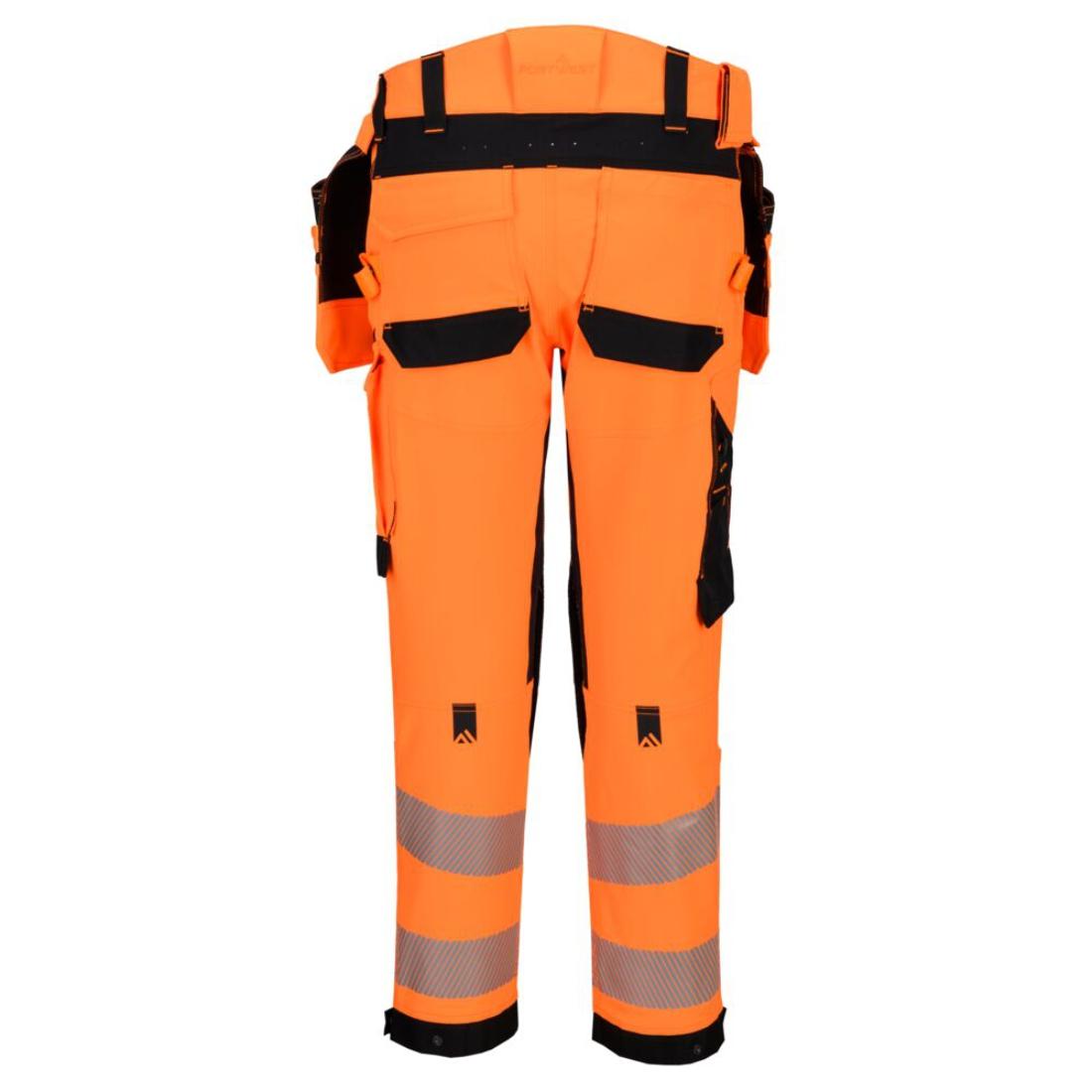 EV4  Pantaloni Stretch Hi-Vis Classe 2 con tasche Holster staccabili - Abbigliamento di protezione