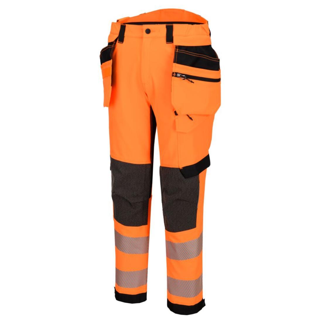 EV4  Pantaloni Stretch Hi-Vis Classe 2 con tasche Holster staccabili - Abbigliamento di protezione