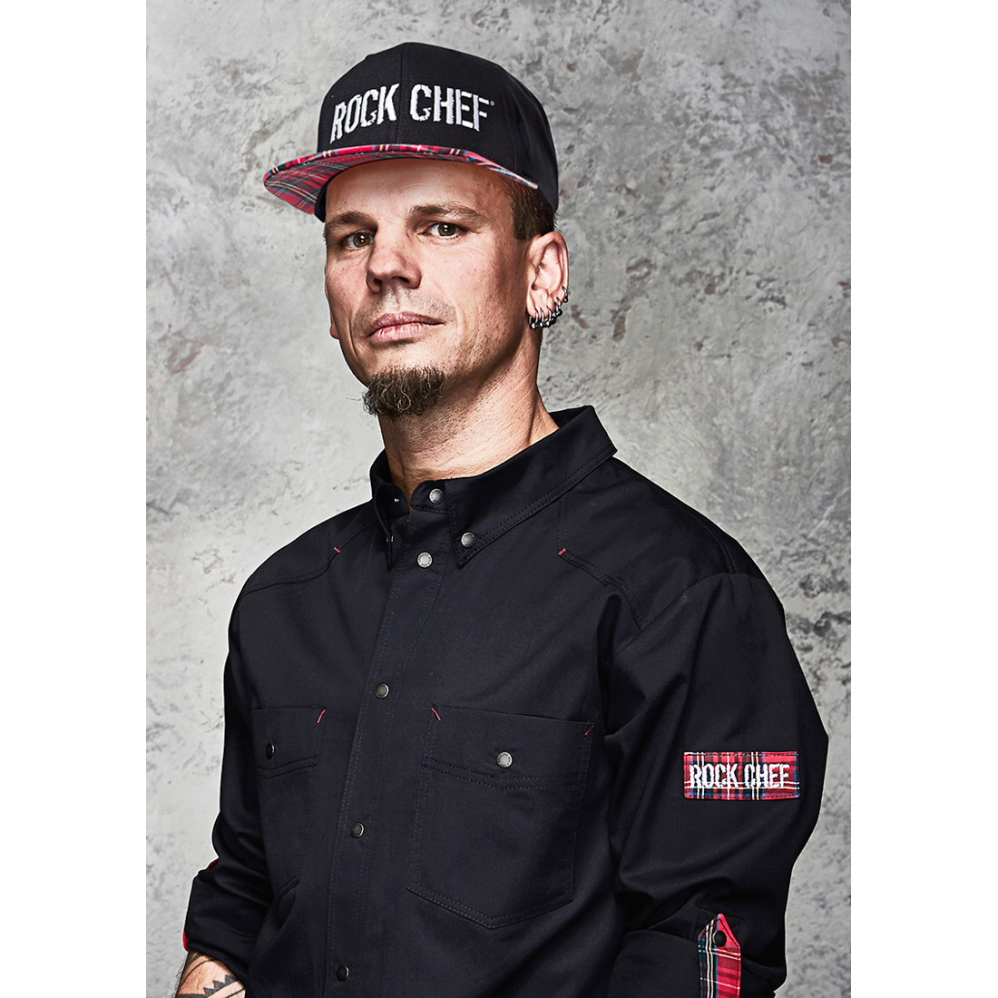 Cappellino con visiera piatta ROCK CHEF®-Stage2 - Abbigliamento di protezione