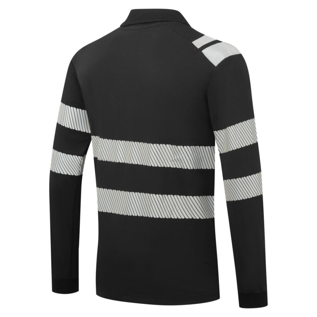 Tricou Polo HiVis ignifug Modaflame, cu maneca lunga - Imbracaminte de protectie