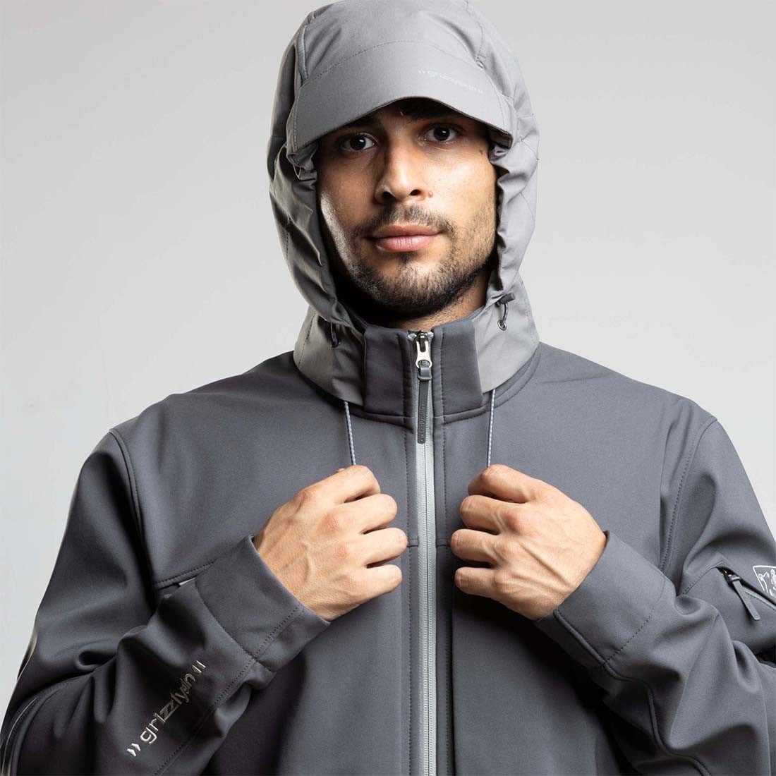 Capucha para talla de chaqueta softshell híbrida - Ropa de protección