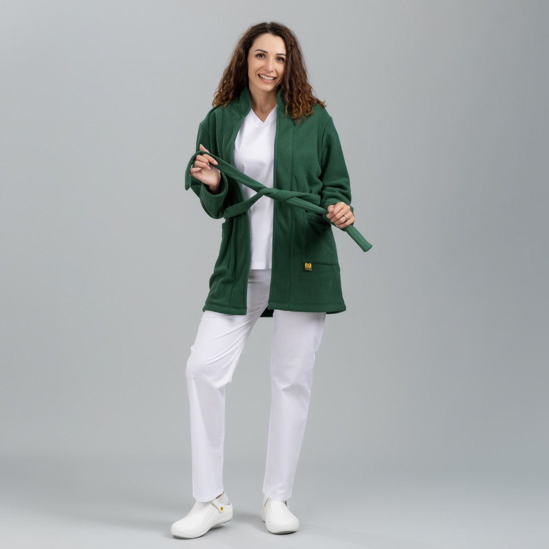 Halat medical fleece/polar - Imbracaminte de protectie Halat medical fleece/polar - Imbracaminte de protectie