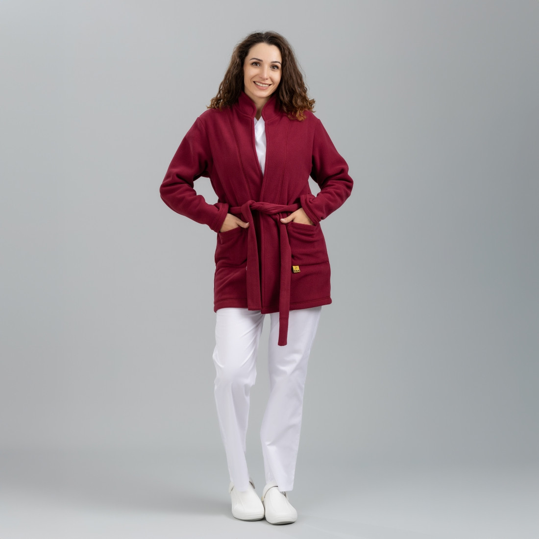 Halat medical fleece/polar - Imbracaminte de protectie Halat medical fleece/polar - Imbracaminte de protectie