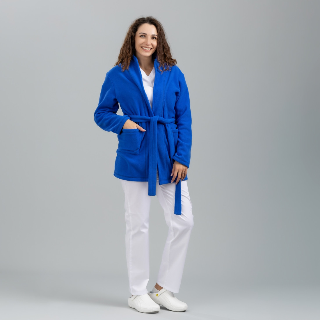 Halat medical fleece/polar - Imbracaminte de protectie Halat medical fleece/polar - Imbracaminte de protectie