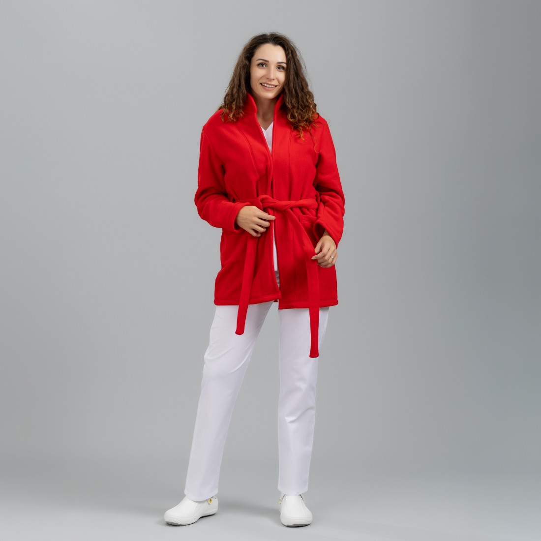 Halat medical fleece/polar - Imbracaminte de protectie Halat medical fleece/polar - Imbracaminte de protectie