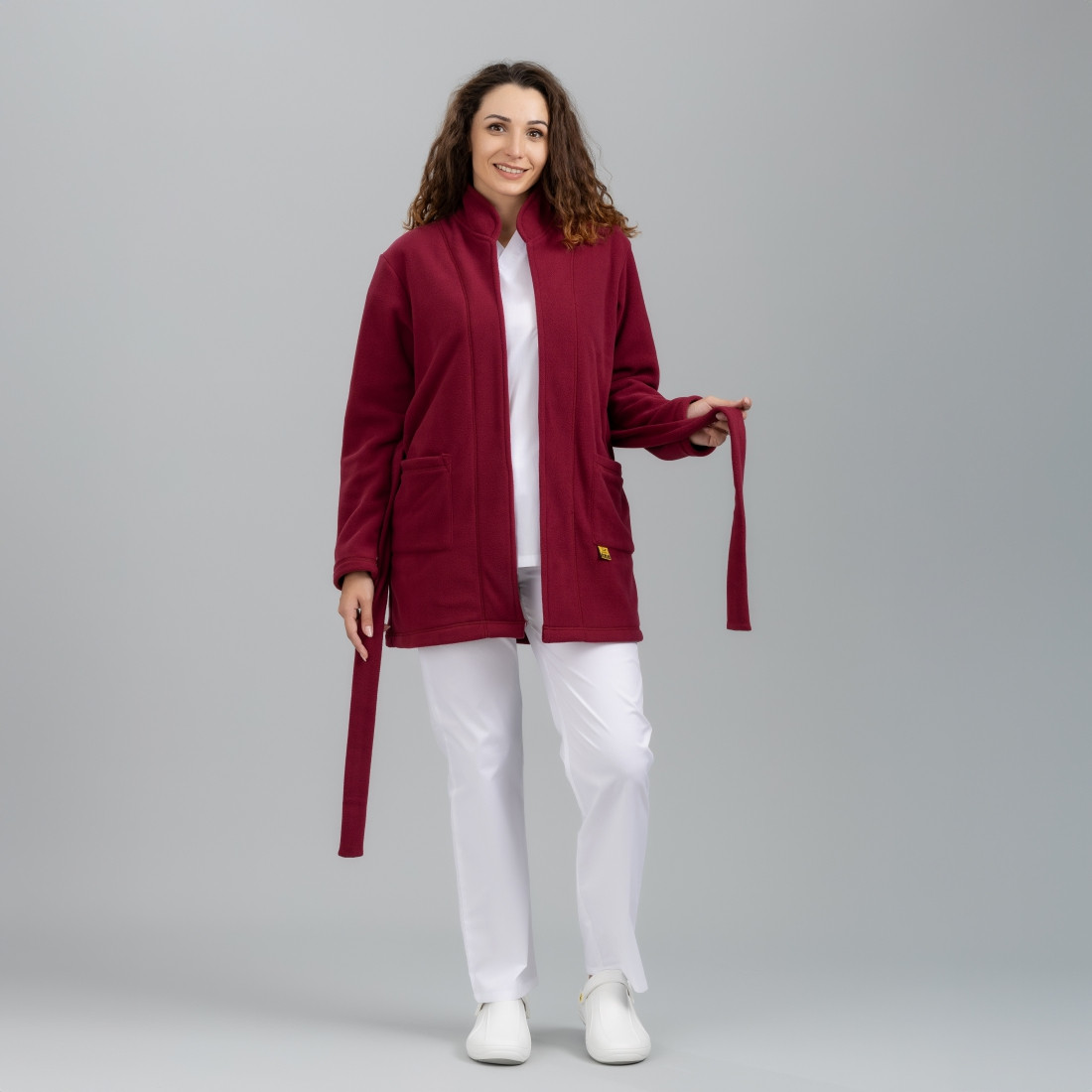 Halat medical fleece/polar - Imbracaminte de protectie Halat medical fleece/polar - Imbracaminte de protectie