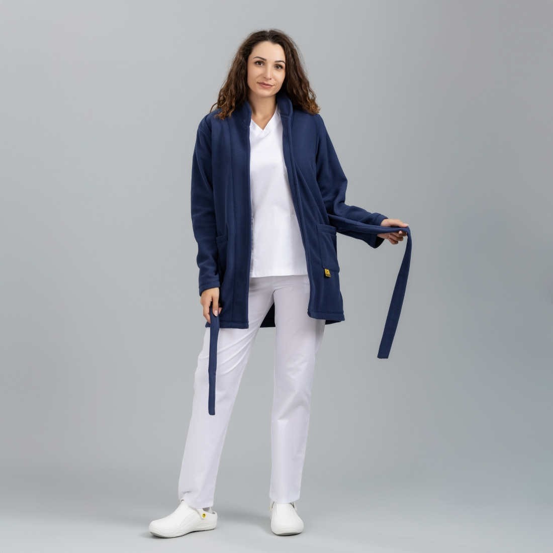 Halat medical fleece/polar - Imbracaminte de protectie Halat medical fleece/polar - Imbracaminte de protectie