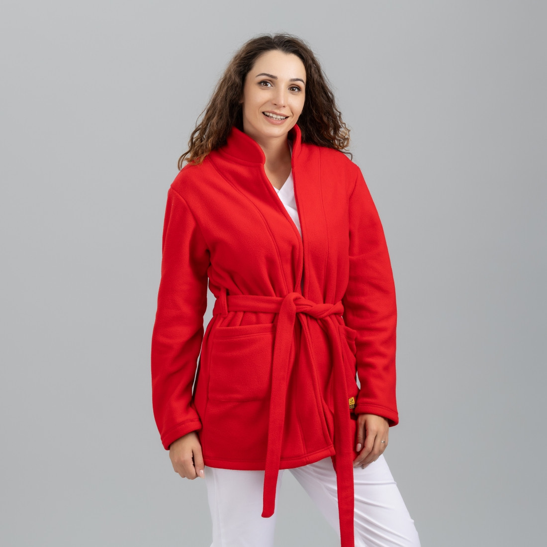 Halat medical fleece/polar - Imbracaminte de protectie Halat medical fleece/polar - Imbracaminte de protectie