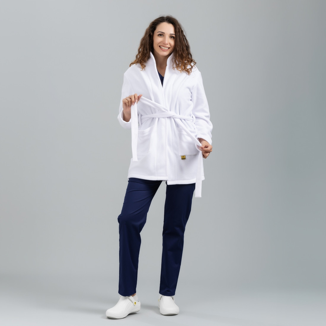 Halat medical fleece/polar - Imbracaminte de protectie Halat medical fleece/polar - Imbracaminte de protectie