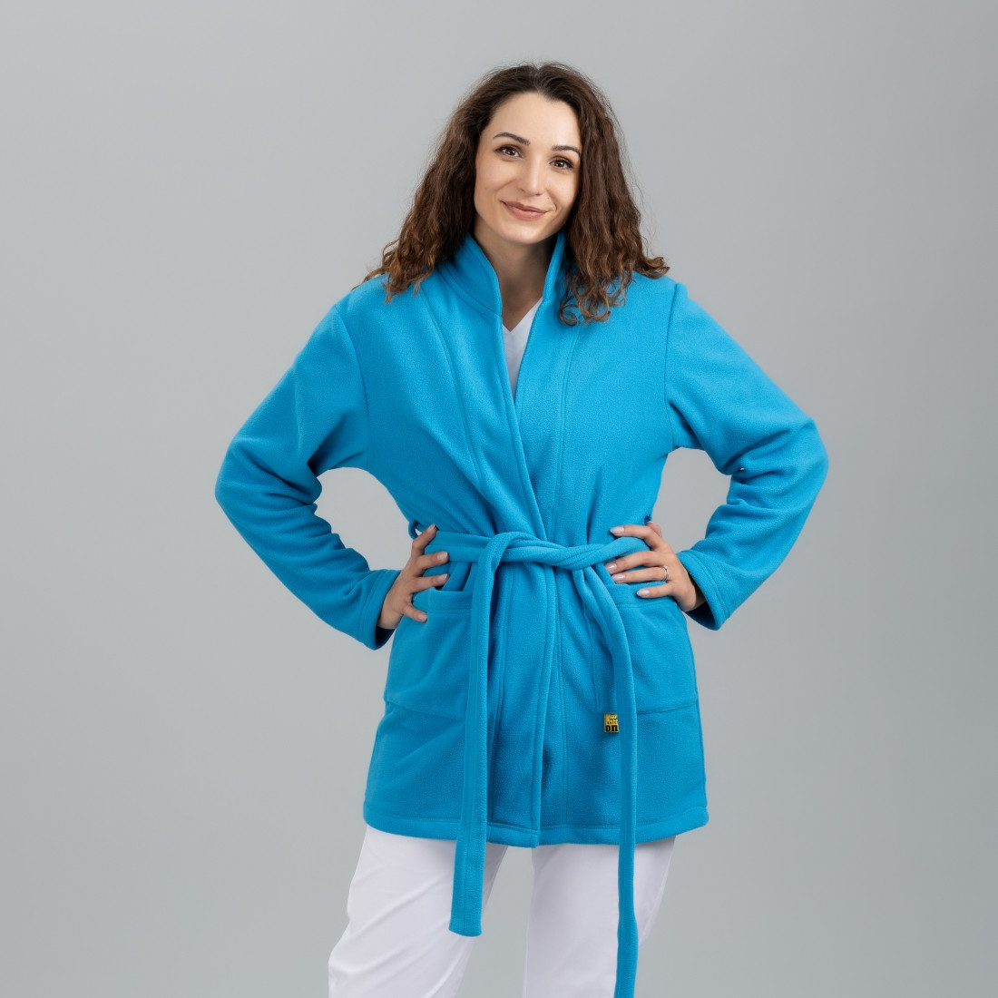 Halat medical fleece/polar - Imbracaminte de protectie Halat medical fleece/polar - Imbracaminte de protectie