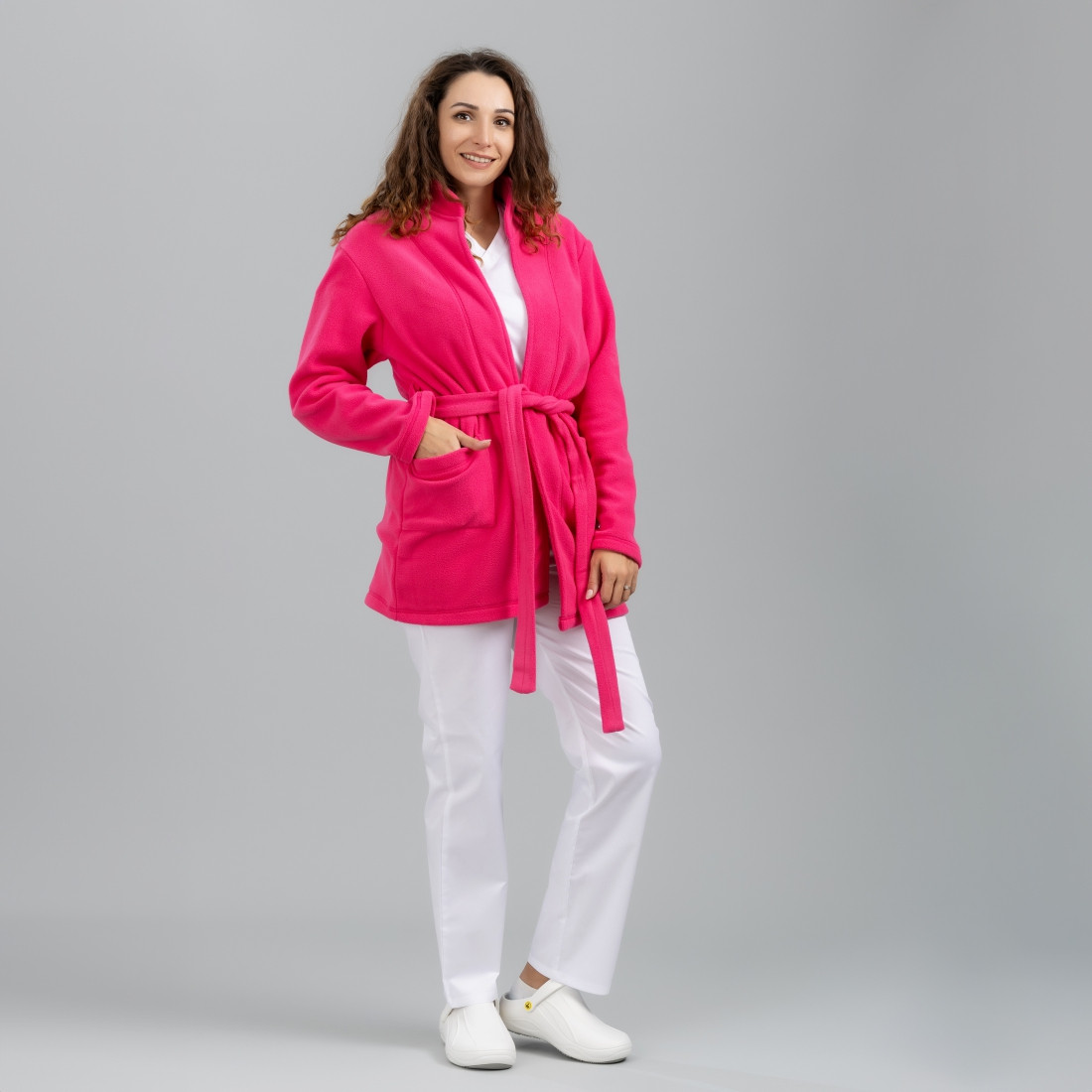 Halat medical fleece/polar - Imbracaminte de protectie Halat medical fleece/polar - Imbracaminte de protectie