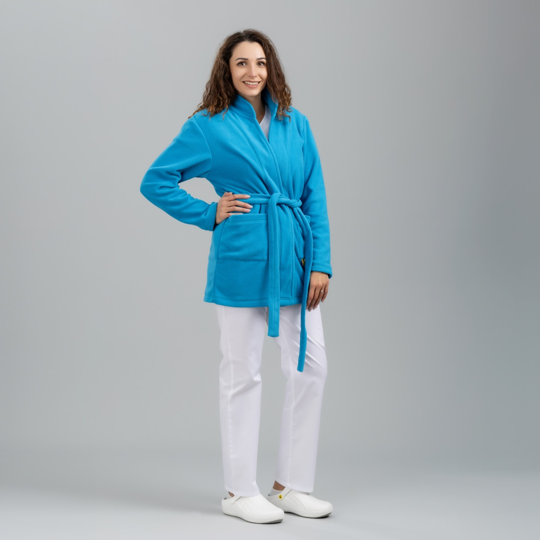 Halat medical fleece/polar - Imbracaminte de protectie Halat medical fleece/polar - Imbracaminte de protectie