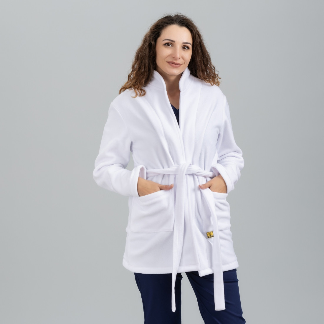 Halat medical fleece/polar - Imbracaminte de protectie Halat medical fleece/polar - Imbracaminte de protectie