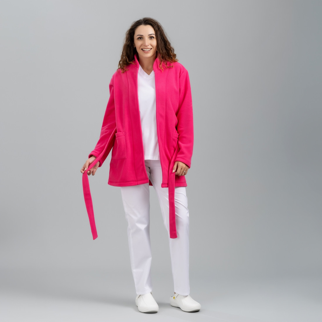 Halat medical fleece/polar - Imbracaminte de protectie Halat medical fleece/polar - Imbracaminte de protectie