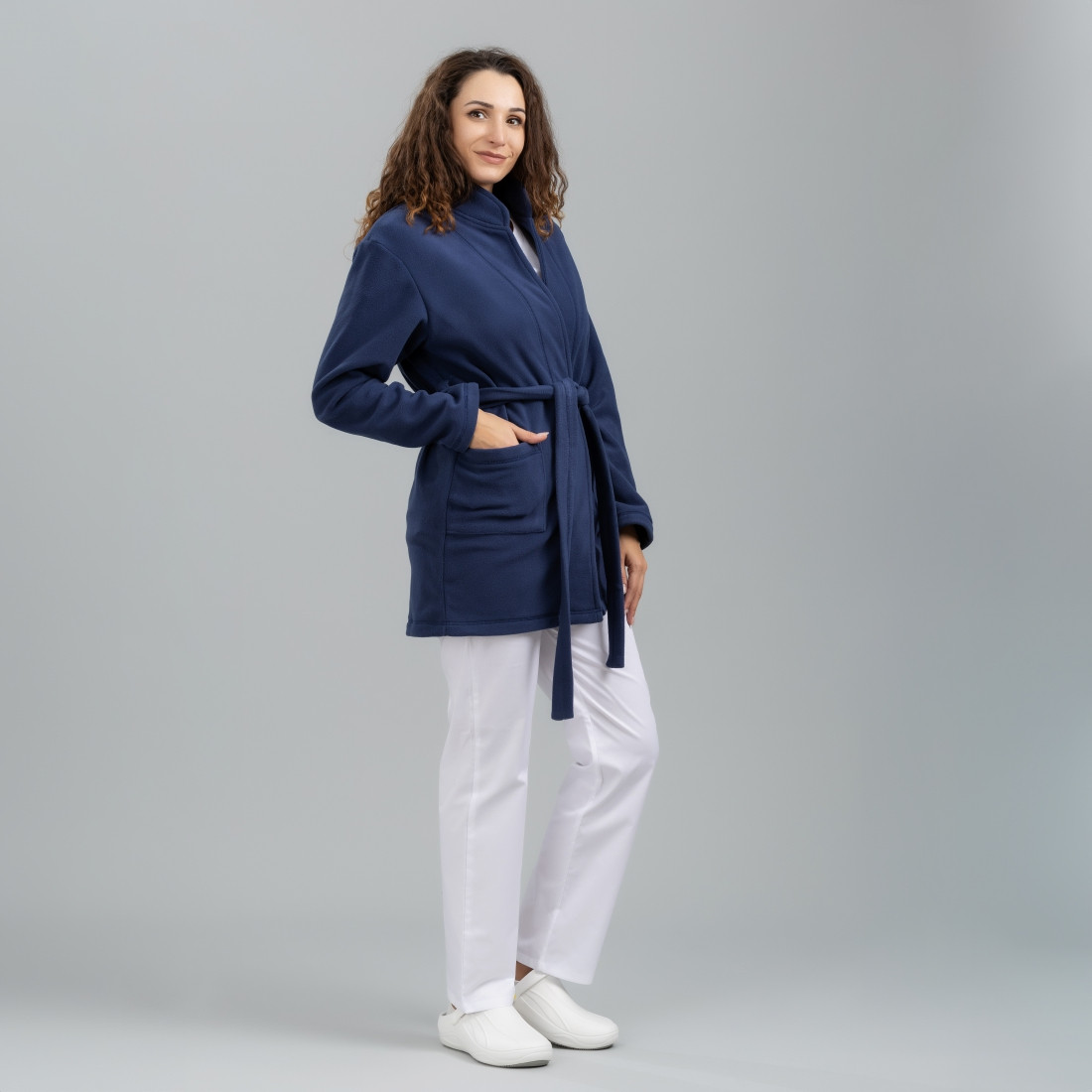 Halat medical fleece/polar - Imbracaminte de protectie Halat medical fleece/polar - Imbracaminte de protectie