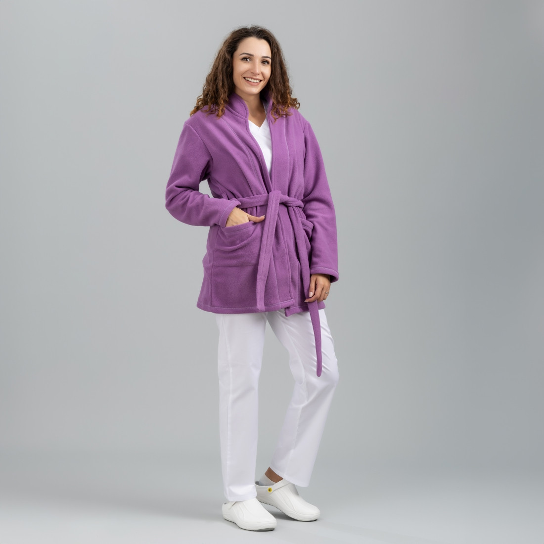 Halat medical fleece/polar - Imbracaminte de protectie Halat medical fleece/polar - Imbracaminte de protectie