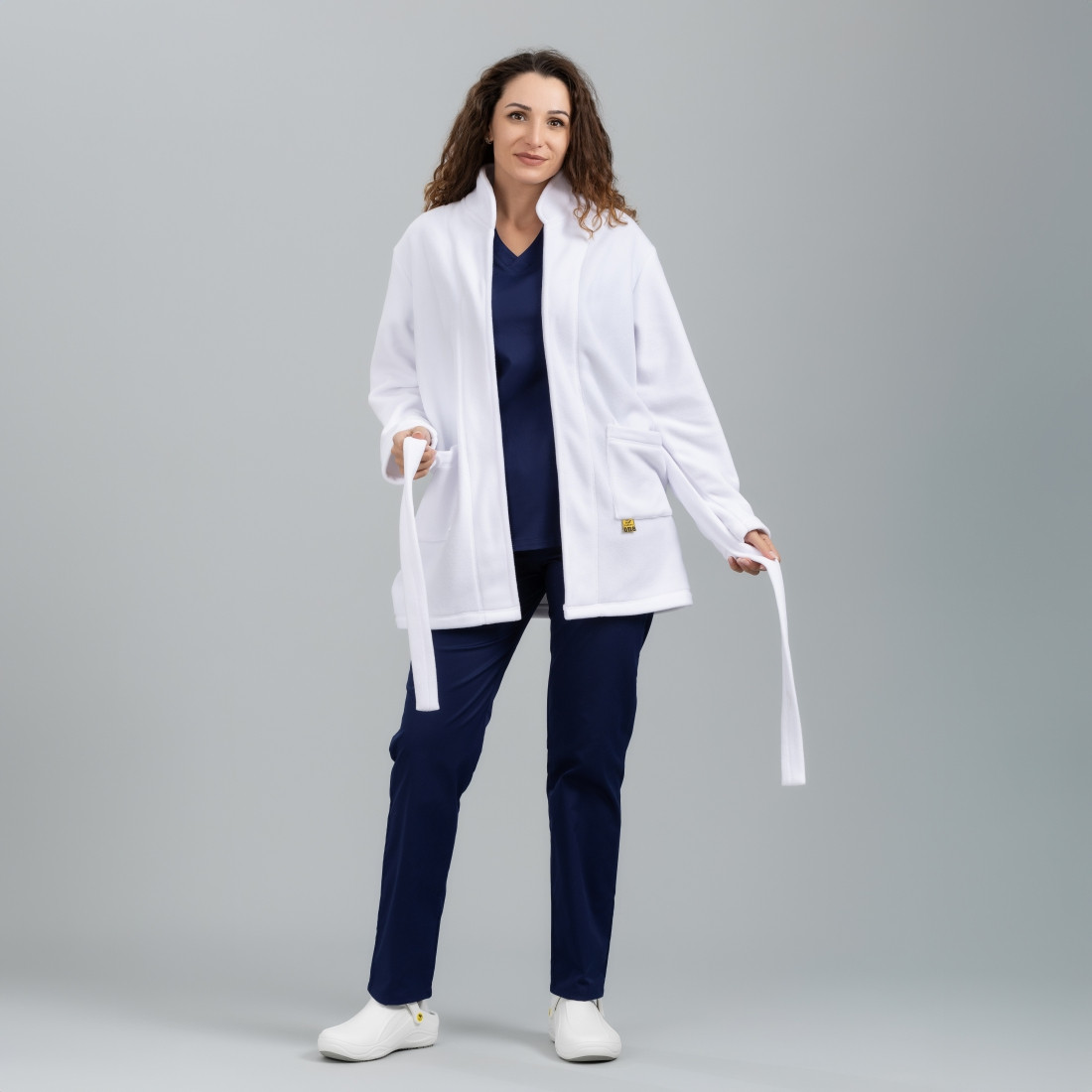 Halat medical fleece/polar - Imbracaminte de protectie Halat medical fleece/polar - Imbracaminte de protectie