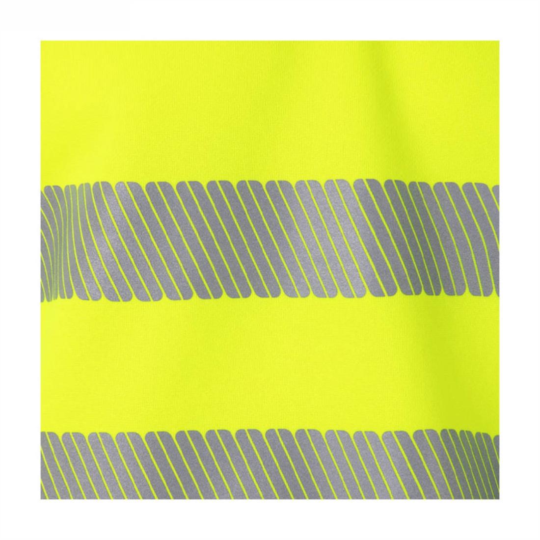Bluzon HiVis cu fermoar 1/4 și benzi segmentate - Imbracaminte de protectie
