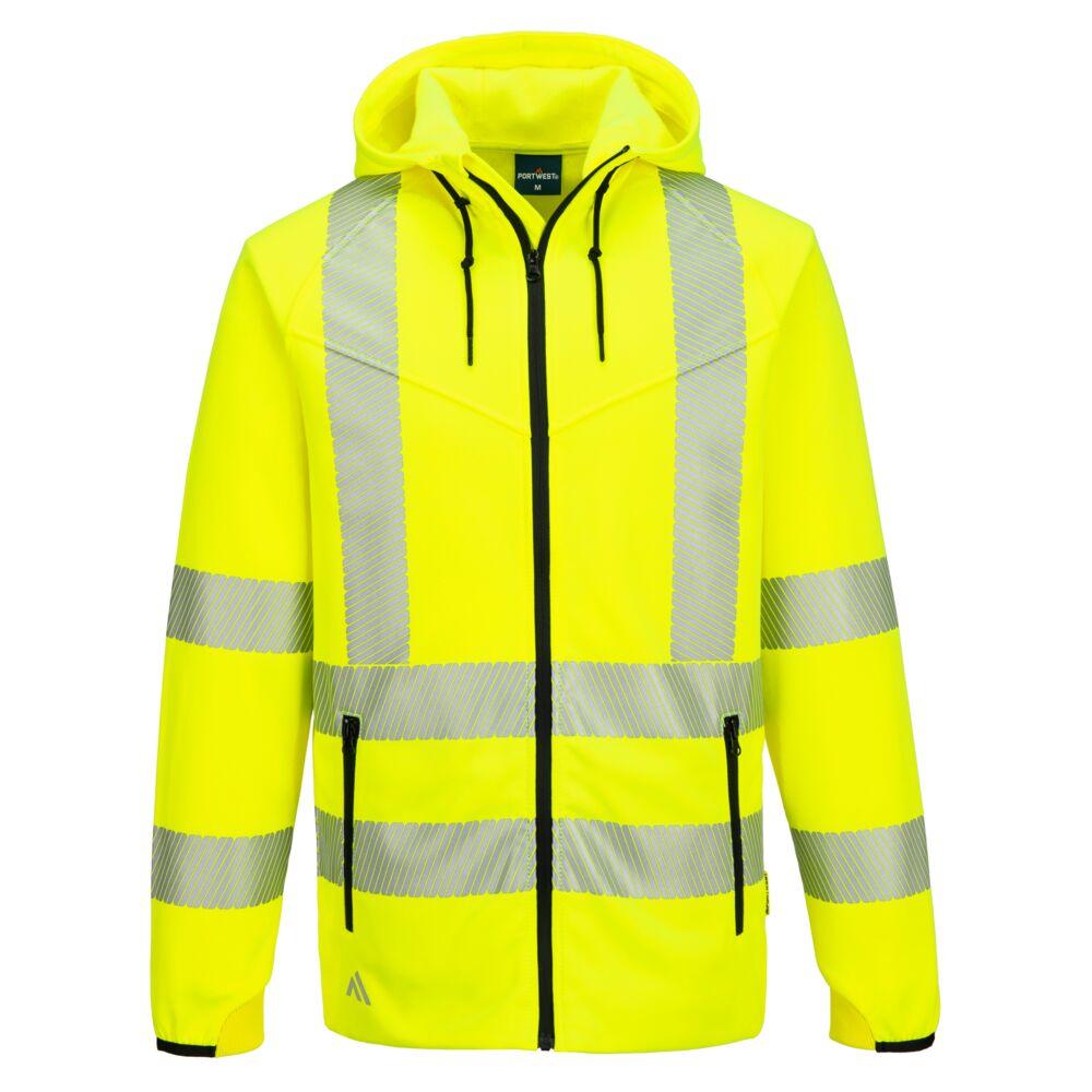KX3 Sport Hi-Vis Zipped Hoodie - Safetywear