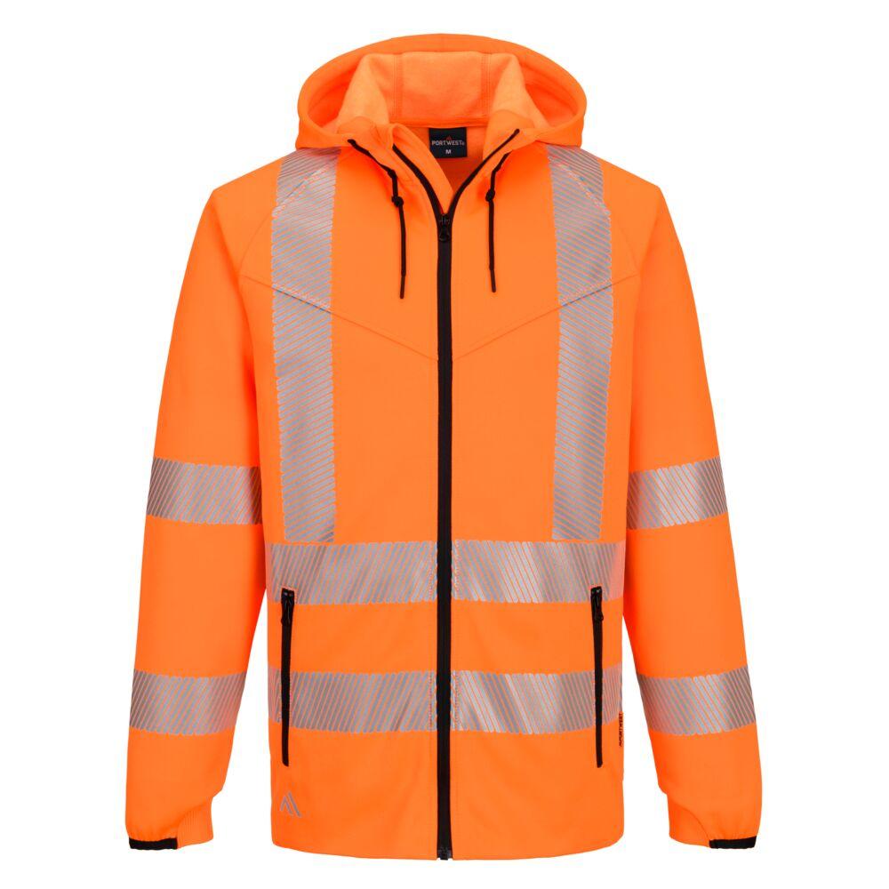 KX3 Sport Hi-Vis Zipped Hoodie - Safetywear