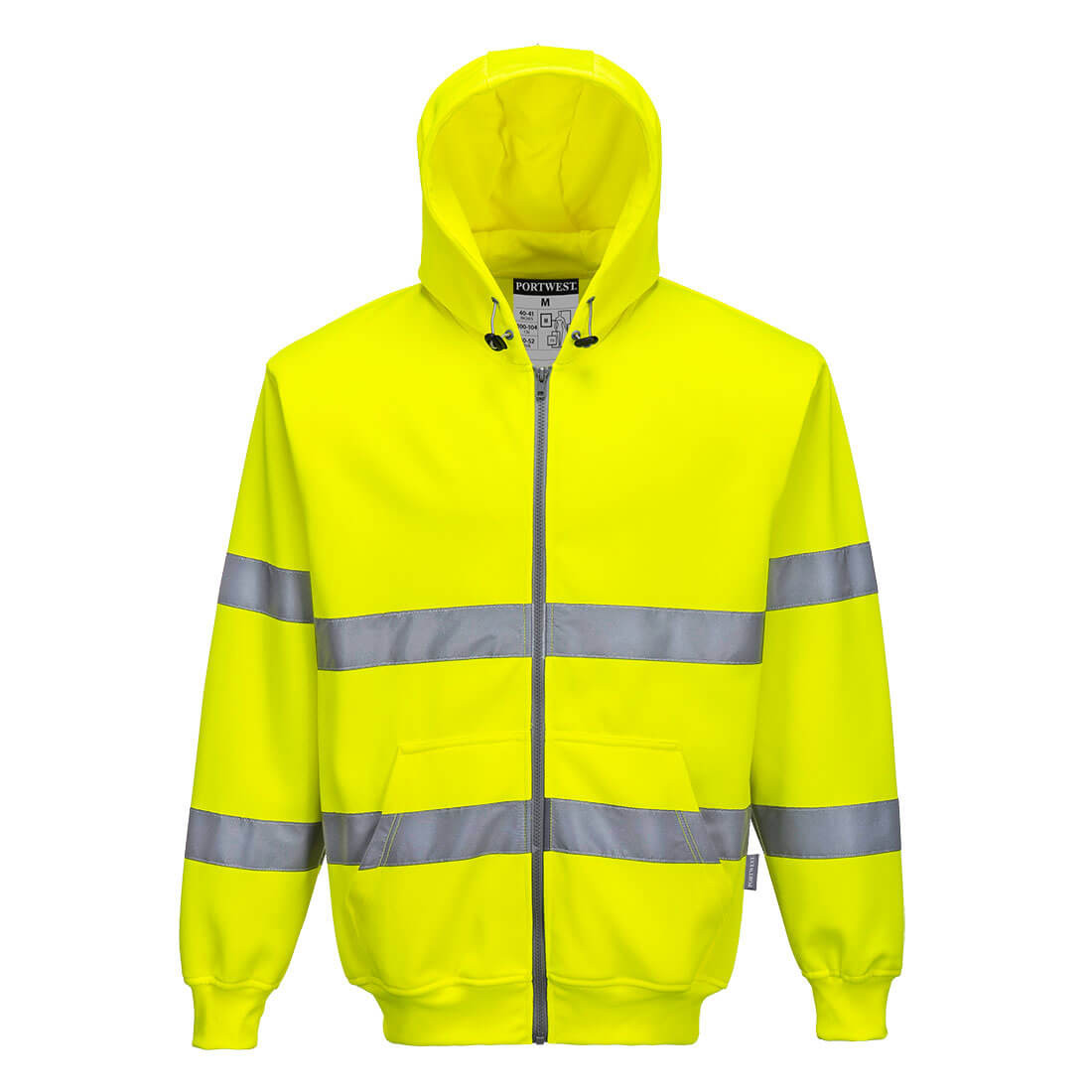 Hanorac HiVis cu Fermoar Frontal - Imbracaminte de protectie Hanorac HiVis cu Fermoar Frontal - Imbracaminte de protectie