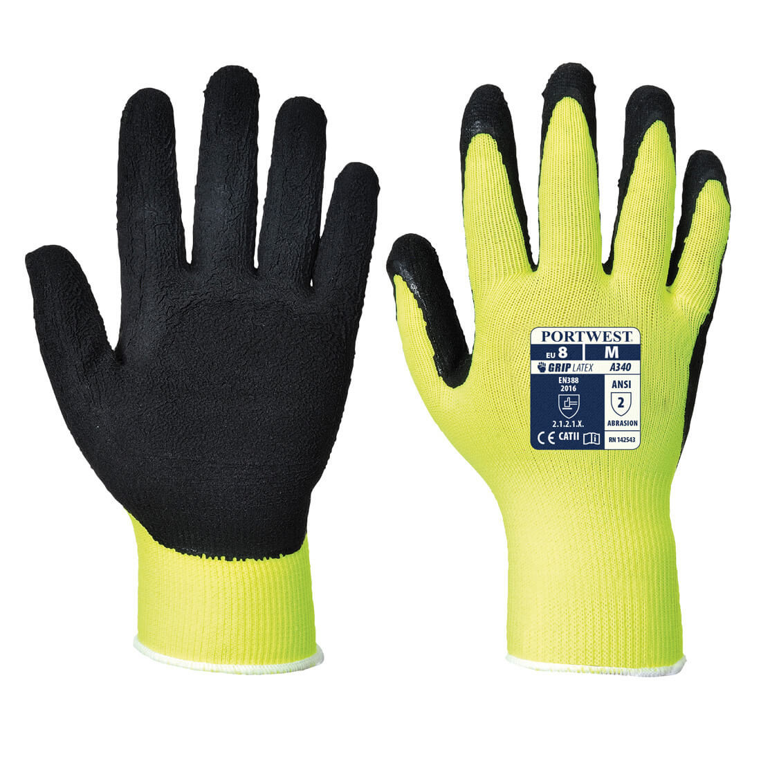 Warnschutz Grip-Handschuh - Arbeitschutz Warnschutz Grip-Handschuh - Arbeitschutz
