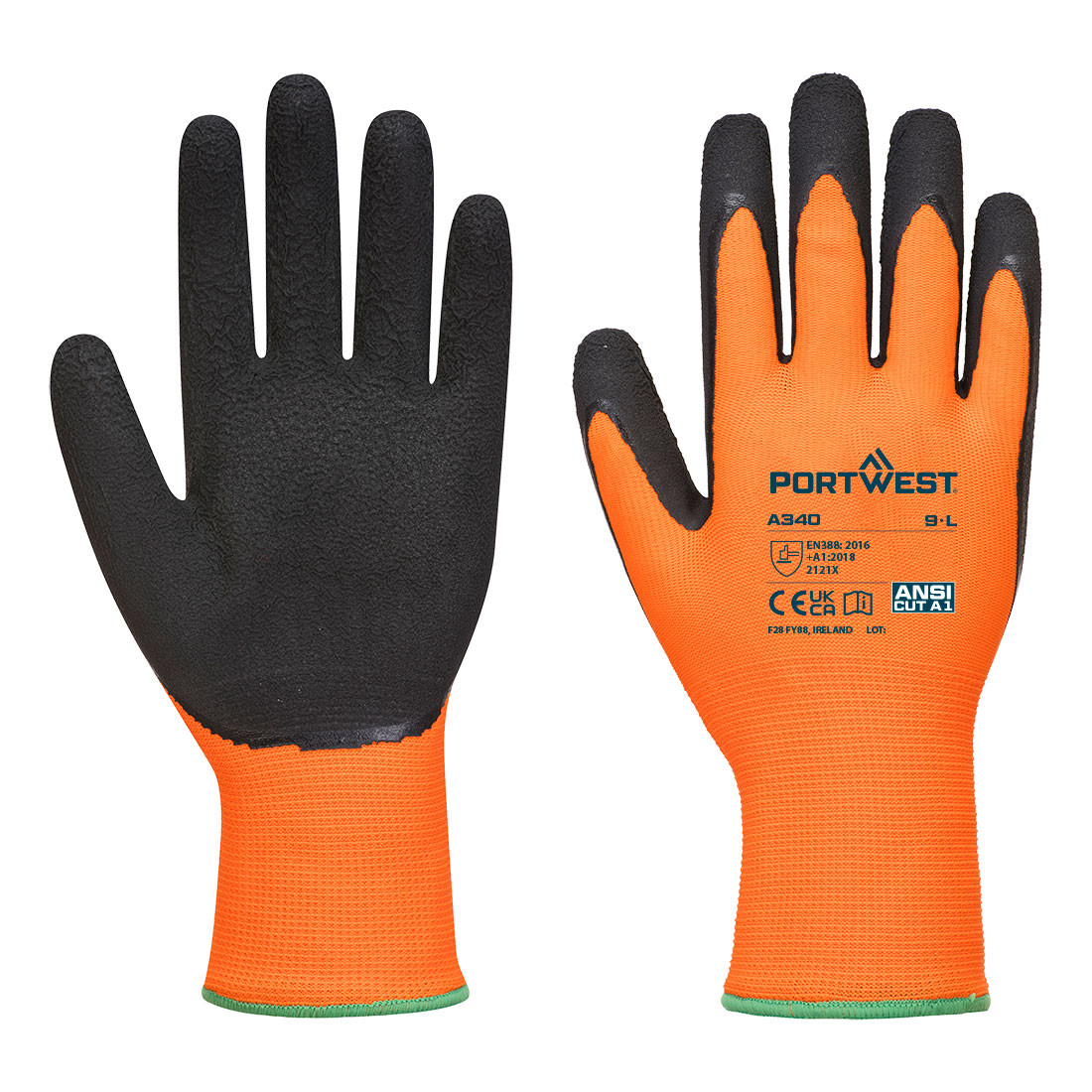 Warnschutz Grip-Handschuh - Arbeitschutz Warnschutz Grip-Handschuh - Arbeitschutz