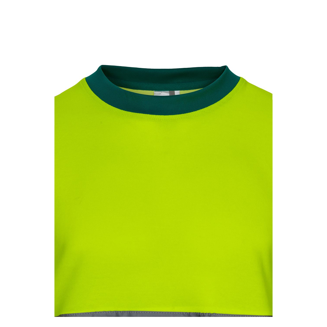 T-shirt en coton bicolore à manches courtes - Les vêtements de protection T-shirt en coton bicolore à manches courtes - Les vêtements de protection