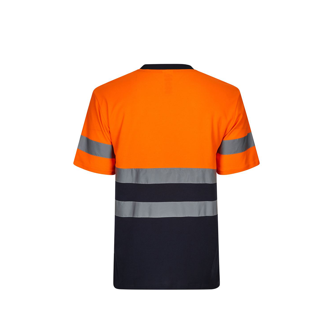 T-shirt en coton bicolore à manches courtes - Les vêtements de protection T-shirt en coton bicolore à manches courtes - Les vêtements de protection