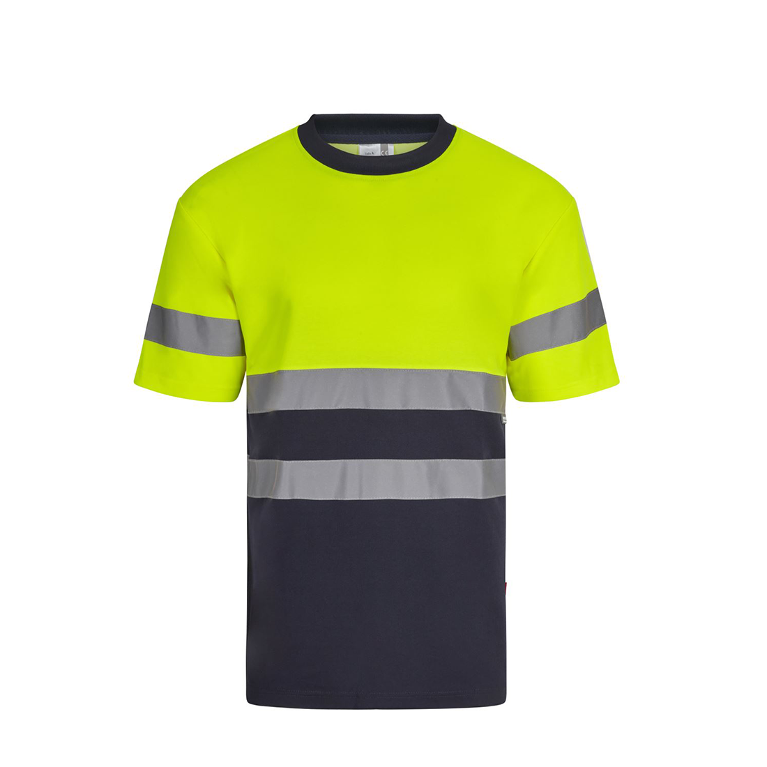 T-shirt en coton bicolore à manches courtes - Les vêtements de protection T-shirt en coton bicolore à manches courtes - Les vêtements de protection