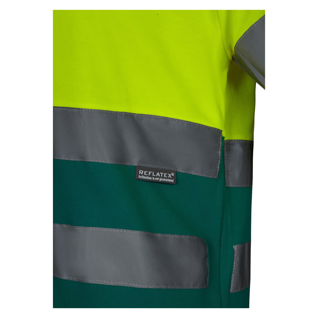 T-shirt en coton bicolore à manches courtes - Les vêtements de protection T-shirt en coton bicolore à manches courtes - Les vêtements de protection