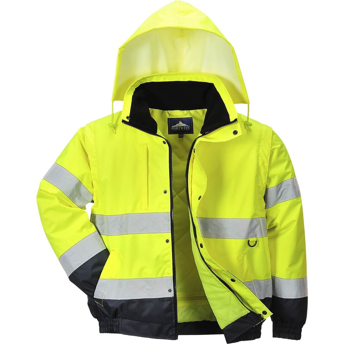 Warnschutz 2-in1-Jacke - Arbeitskleidung